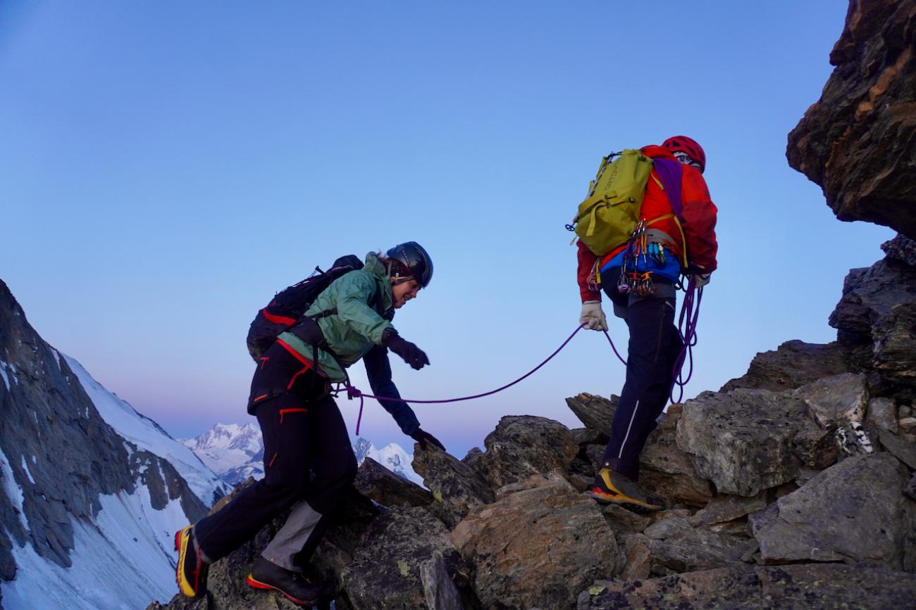 Lagginhorn 4010m Südgrat 