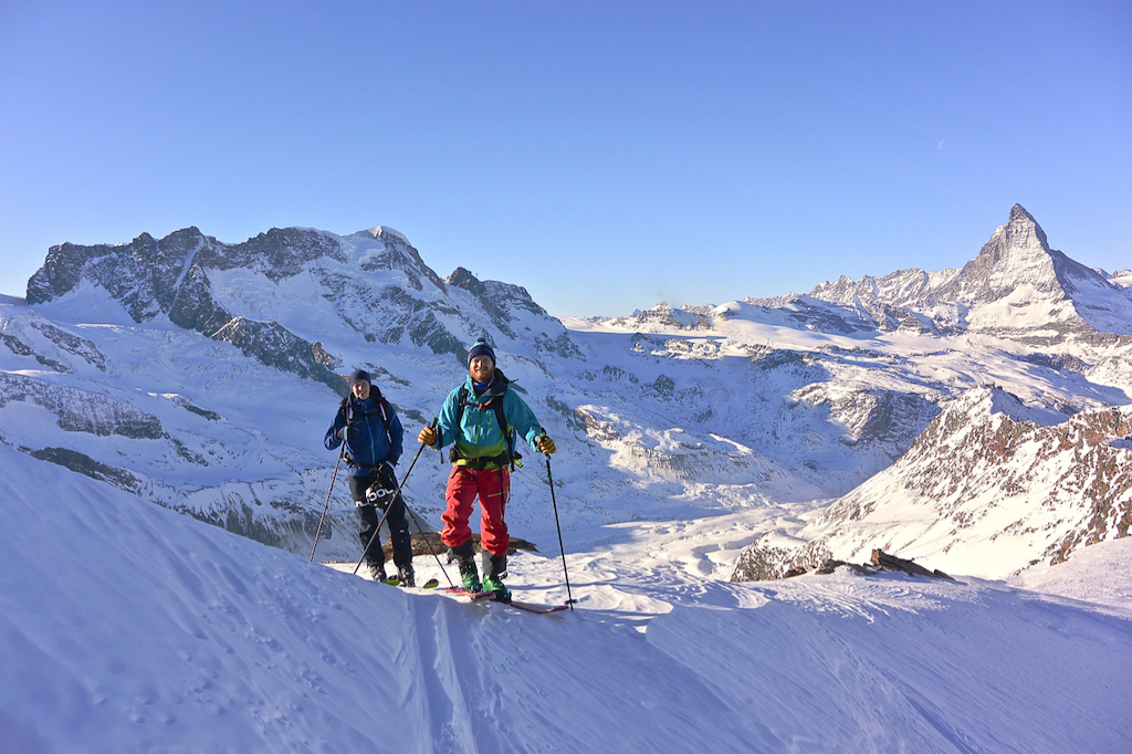 Skitour Stockhorn Zermatt Mountains Sports Zermatt